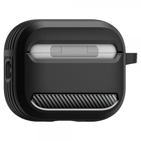 Spigen AirPods Pro 3 Deksel Rugged Armor Matte Black