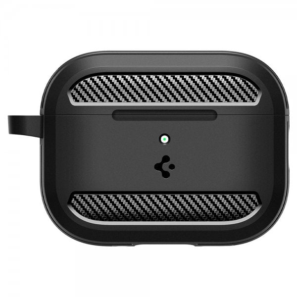 Spigen AirPods Pro 3 Deksel Rugged Armor Matte Black