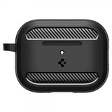 Spigen AirPods Pro 3 Deksel Rugged Armor Matte Black