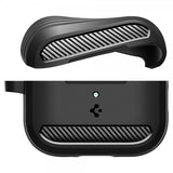 Spigen AirPods Pro 3 Deksel Rugged Armor Matte Black