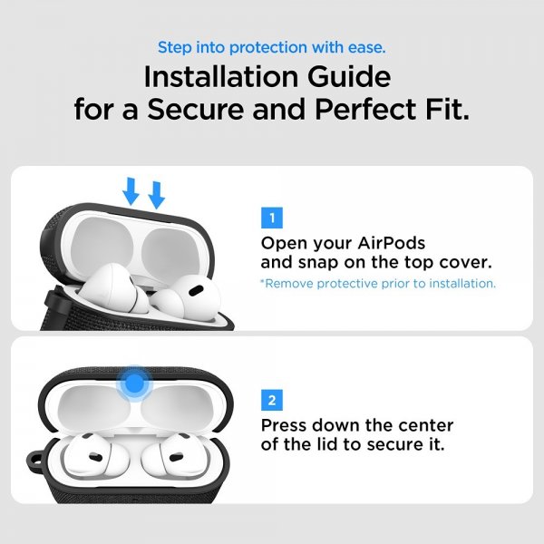 Spigen AirPods Pro 3 Deksel Urban Fit Svart