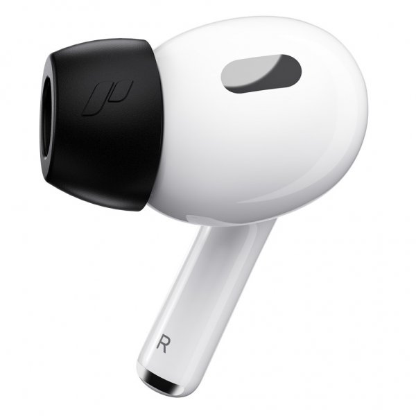 KeyBudz AirPods Pro/AirPods Pro 2 HyperFoam Memory Foam Tips Carbon Black