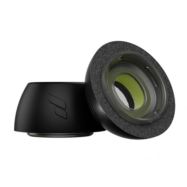 KeyBudz AirPods Pro/AirPods Pro 2 HyperFoam Memory Foam Tips Carbon Black