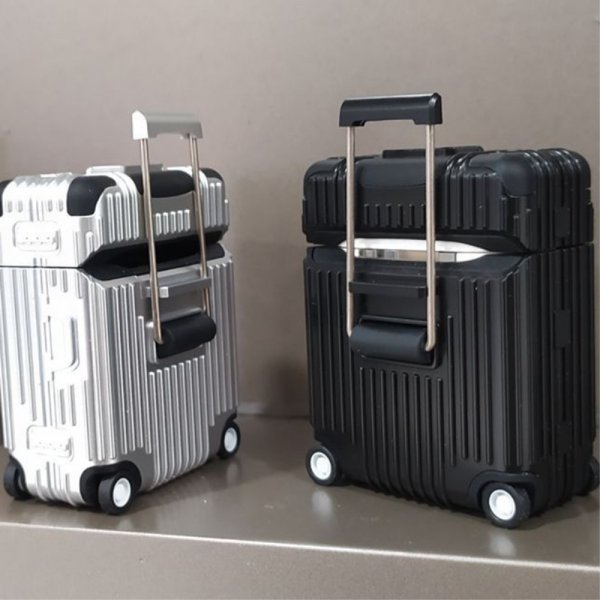 AirPods Pro/AirPods Pro 2 Deksel Bagasjedesign Blå