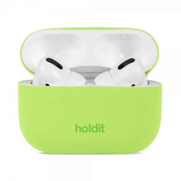 holdit AirPods Pro/AirPods Pro 2 Deksel Silikon Acid Green