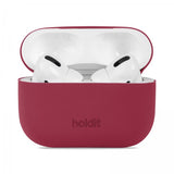 holdit AirPods Pro/AirPods Pro 2 Deksel Silikon Red Velvet