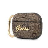 Guess AirPods Pro Deksel 4G Script Brun