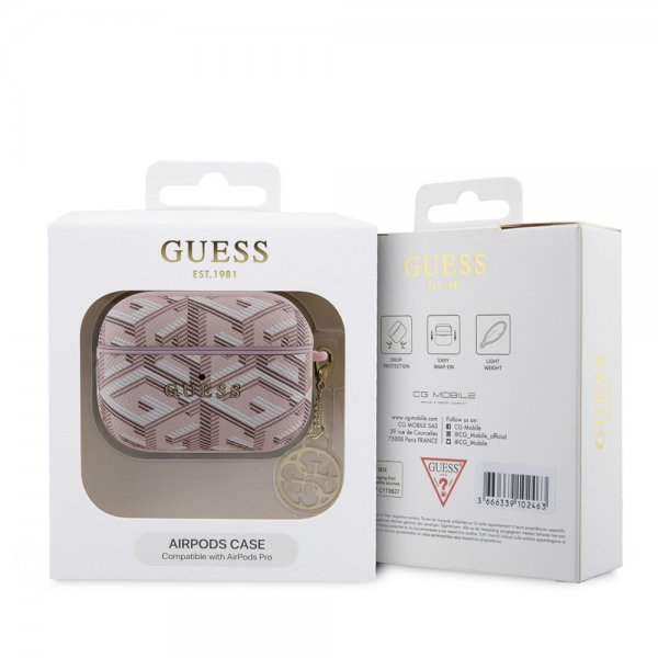 Guess AirPods Pro Deksel G Cube Rosa