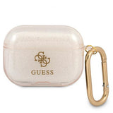 Guess AirPods Pro Deksel Glitter Case Gull