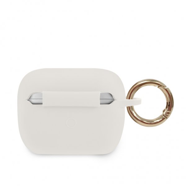 Guess AirPods Pro Deksel Gold Triangle Hvit