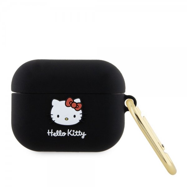 Hello Kitty AirPods Pro Deksel Liquid Silicone Svart