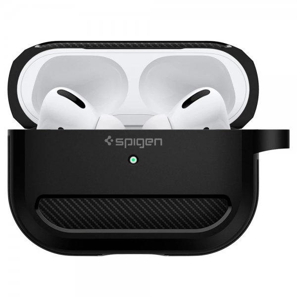 Spigen AirPods Pro Deksel Rugged Armor Matte Black