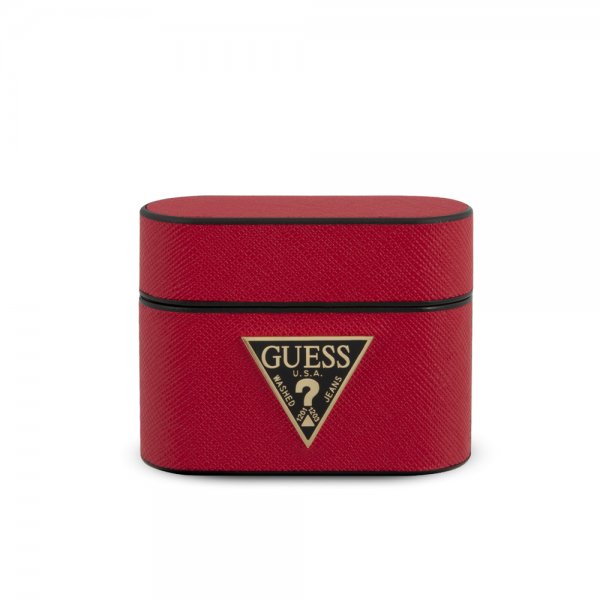 Guess AirPods Pro Deksel Saffiano Case Rød
