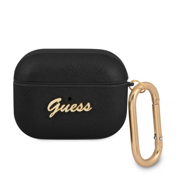 Guess AirPods Pro Deksel Saffiano Svart