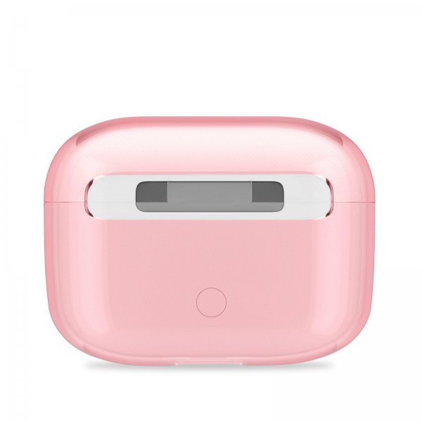 holdit AirPods Pro/AirPods Pro 2 Deksel Seethru Bright Pink
