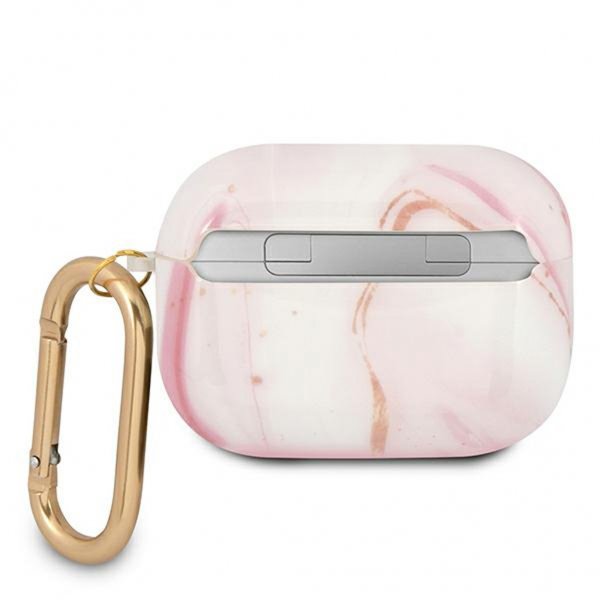 Guess AirPods Pro Deksel Shiny Marble Rosa