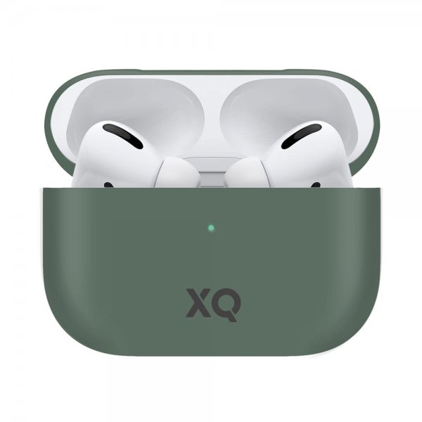 Xqisit AirPods Pro Deksel Silikoni Case Grønn