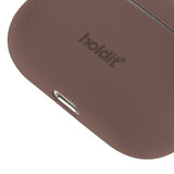 holdit AirPods Pro/AirPods Pro 2 Deksel Silikon Dark Brown