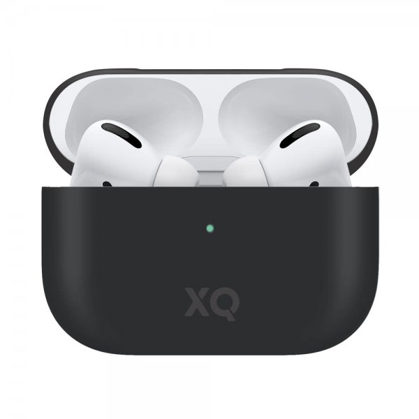 Xqisit AirPods Pro Deksel Silikoni Case Svart
