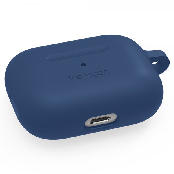 Spigen AirPods Pro Deksel Silikoni Fit Deep Blue