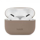 holdit AirPods Pro/AirPods Pro 2 Deksel Silikon Mocha Brown