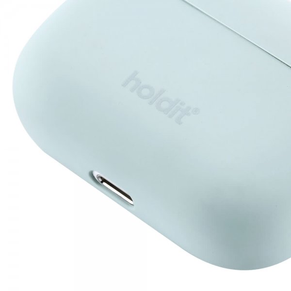 holdit AirPods Pro/AirPods Pro 2 Deksel Silikon Mint