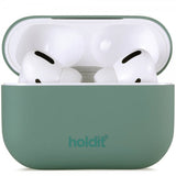 holdit AirPods Pro/AirPods Pro 2 Deksel Silikon Moss Green