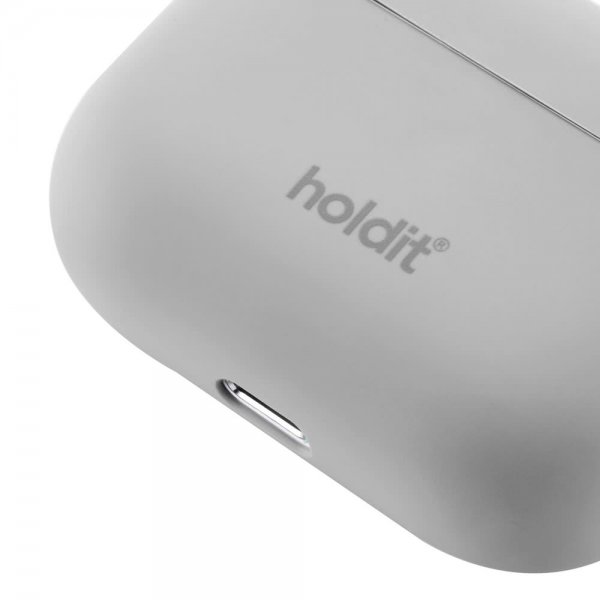 holdit AirPods Pro/AirPods Pro 2 Deksel Silikon Taupe