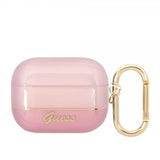 Guess AirPods Pro Deksel Translucent Rosa