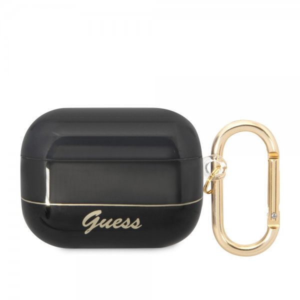Guess AirPods Pro Deksel Translucent Svart