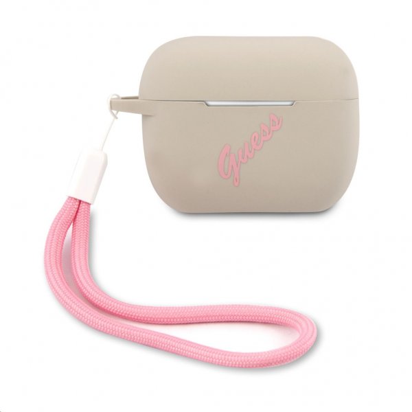 Guess AirPods Pro Deksel Vintage Silicone Grå