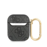 Guess AirPods (1/2) Deksel 4G Script Grå