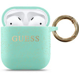 Guess AirPods (1/2) Deksel Glitter Grønn