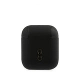 BMW AirPods (1/2) Deksel Leather Case Svart