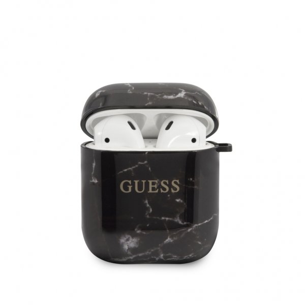 Guess AirPods (1/2) Deksel Marble Svart