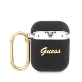 Guess AirPods (1/2) Deksel Saffiano Svart