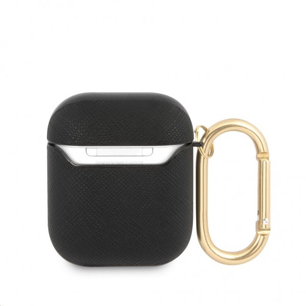 Guess AirPods (1/2) Deksel Saffiano Svart