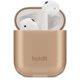 holdit AirPods (1/2) Deksel Seethru Dark Brown