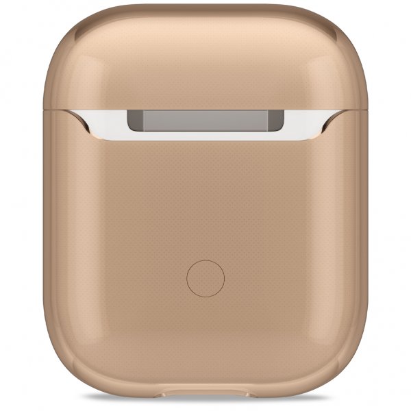 holdit AirPods (1/2) Deksel Seethru Dark Brown