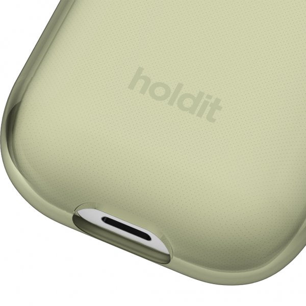 holdit AirPods (1/2) Deksel Seethru Khaki Green