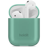 holdit AirPods (1/2) Deksel Seethru Moss Green