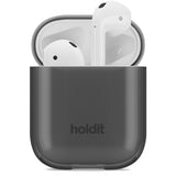 holdit AirPods (1/2) Deksel Seethru Svart