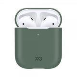 Xqisit AirPods (1/2) Deksel Silikoni Case Grønn