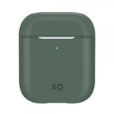 Xqisit AirPods (1/2) Deksel Silikoni Case Grønn