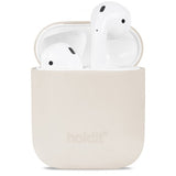 holdit AirPods (1/2) Deksel Silikon Nygård Light Beige