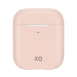 Xqisit AirPods (1/2) Deksel Silikoni Case Rosa
