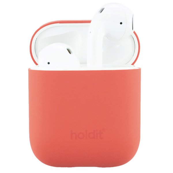 holdit AirPods (1/2) Deksel Silikon Nygård Coral