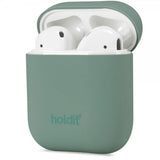holdit AirPods (1/2) Deksel Silikon Nygård Moss Green