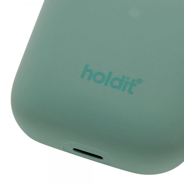holdit AirPods (1/2) Deksel Silikon Nygård Moss Green