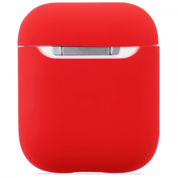 holdit AirPods (1/2) Deksel Silikon Nygård Ruby Red